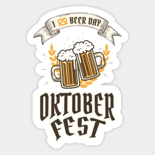 Oktoberfest Beer Festival Sticker